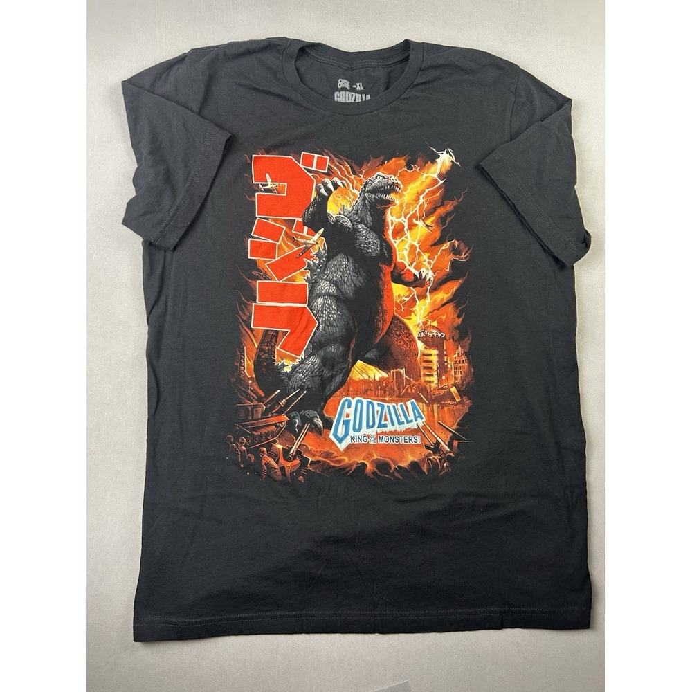 Godzilla Men's XL Cavity‎ Colors Graphic Tee Shirt NEW